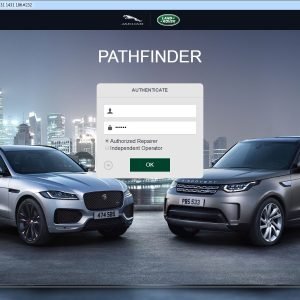 JLR Pathfinder programming software for Jaguar Land Rover